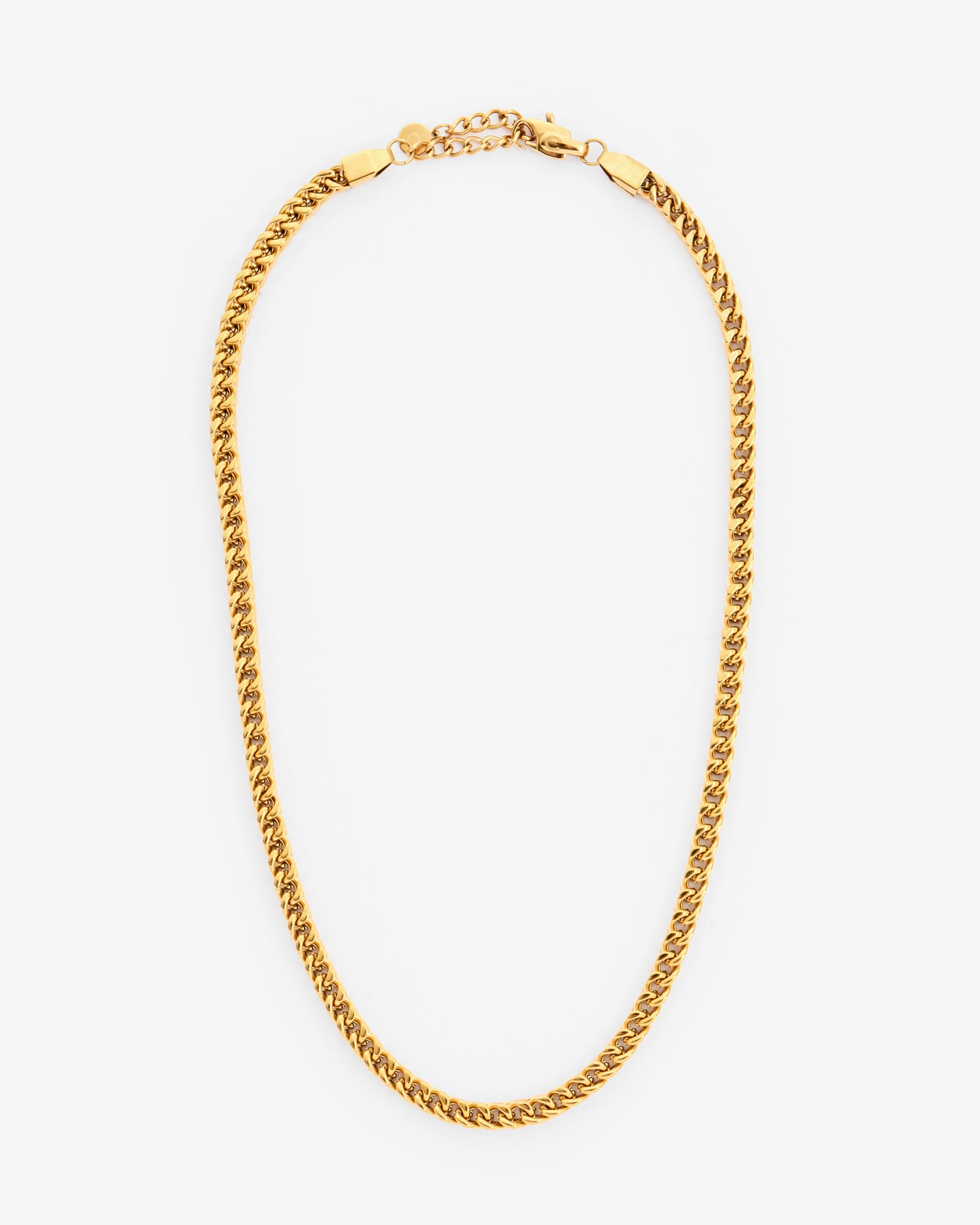 6 mm verstellbare Franco-Kette – Gold